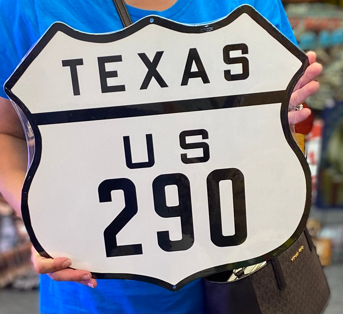HWY 290 Interstate sign