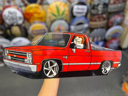 80s Square body truck