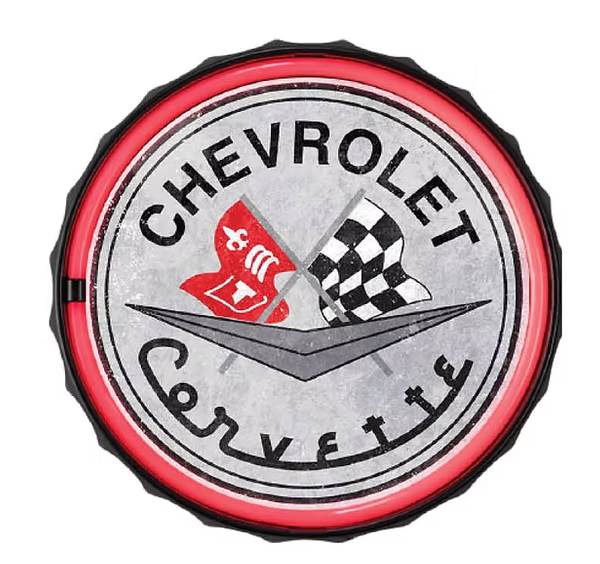 Chevrolet Corvette Rope LED Sign