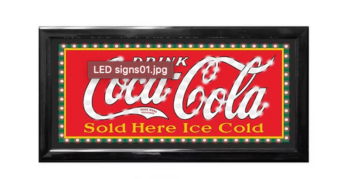 Coca Cola LED Sign