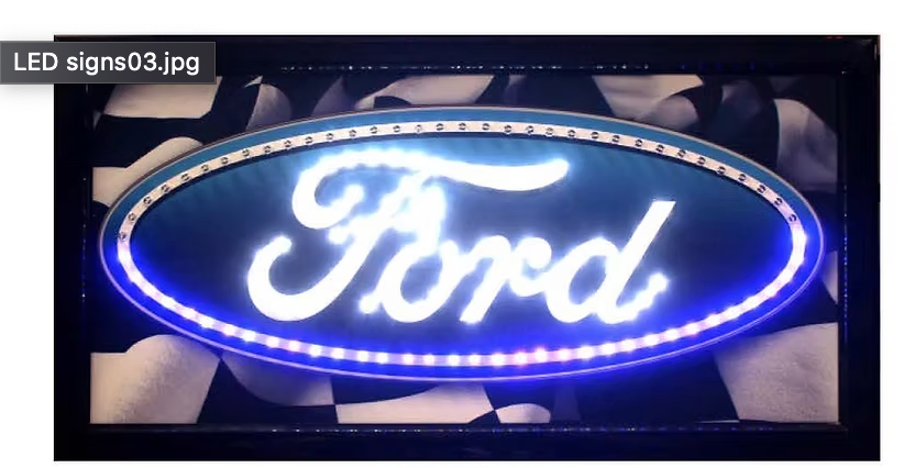 Ford LED sign