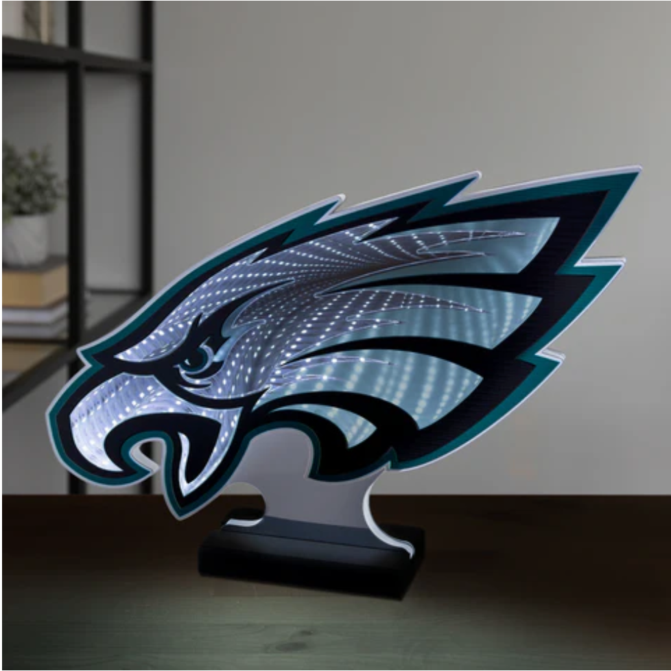 PHILADELPHIA EAGLES LED INFINITY LOGO LIGHT
