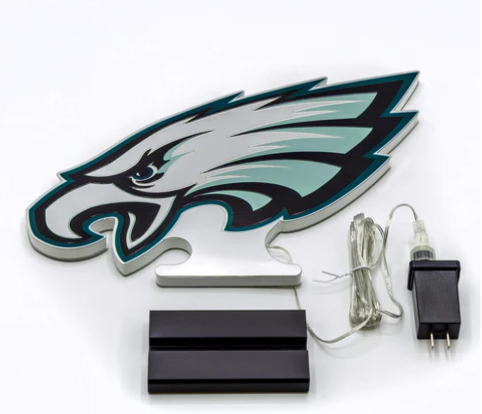 PHILADELPHIA EAGLES LED INFINITY LOGO LIGHT