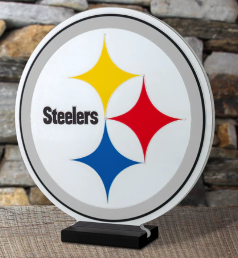 PITTSBURGH STEELERS LED INFINITY LOGO LIGHT