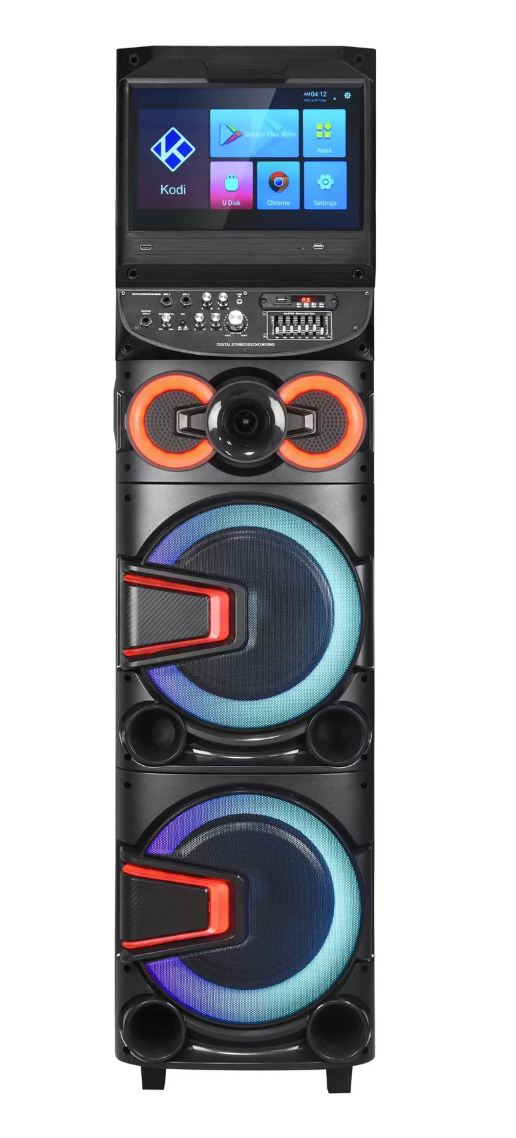 10"x 2 Karaoke System with 15 inch LCD Touch Screen