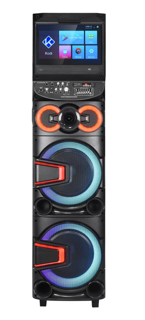 10"x 2 Karaoke System with 15 inch LCD Touch Screen